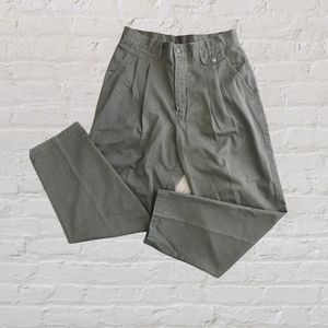 Vintage pleated pants